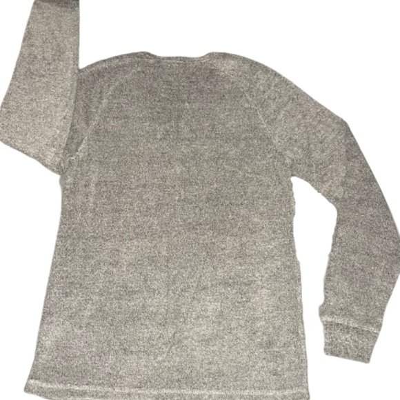 Old Navy Cozy Crew-Neck Sweater for Men Grey - Size M - Picture 4 of 5